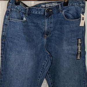 Gap Men's Athletic Stretch Jeans, 40x32, NWT